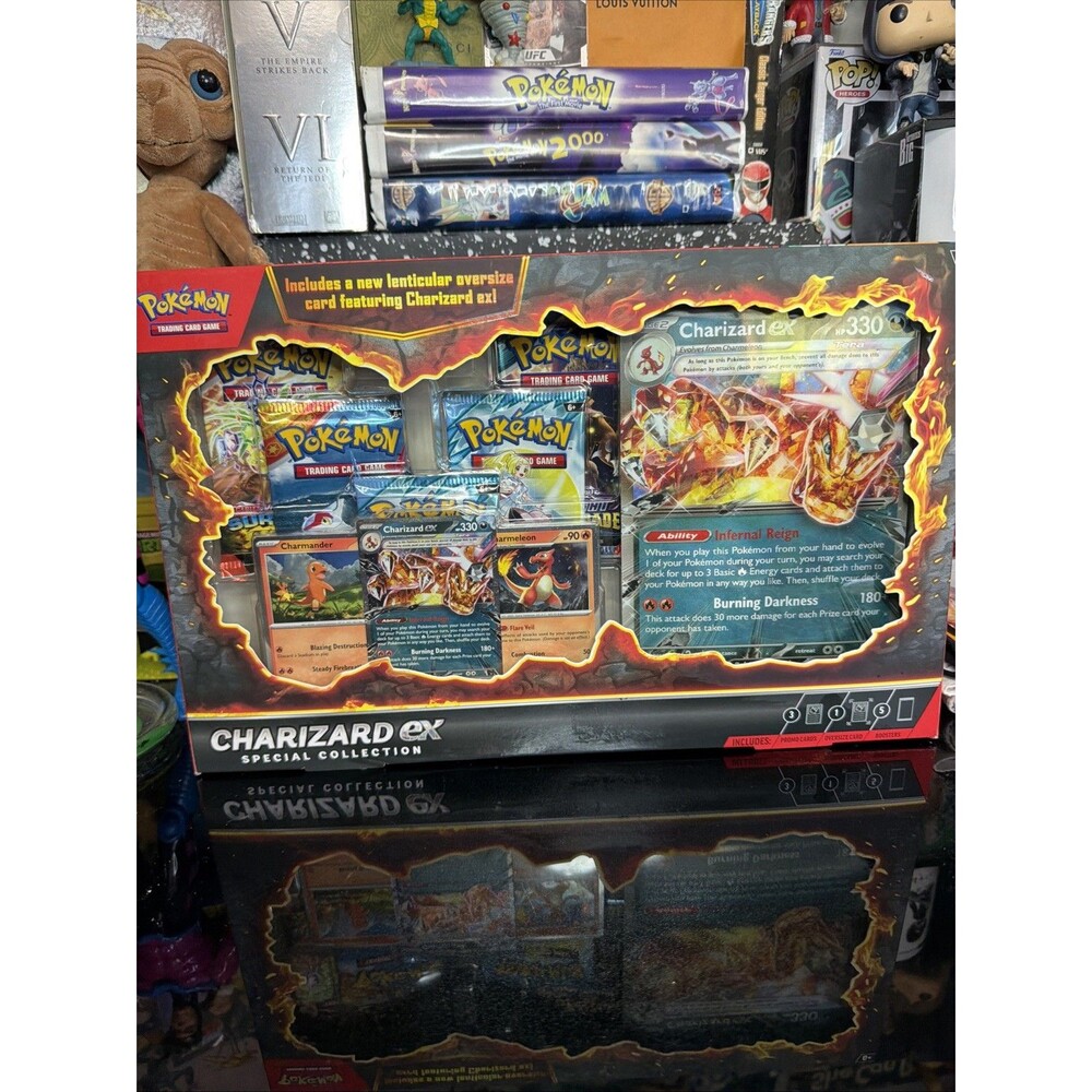2024 Pokemon TCG Charizard ex Special Collection Box Sealed 5 Booster Packs NEW
